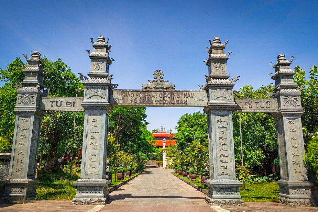 Photograph the serene artistry of Hue’s temples